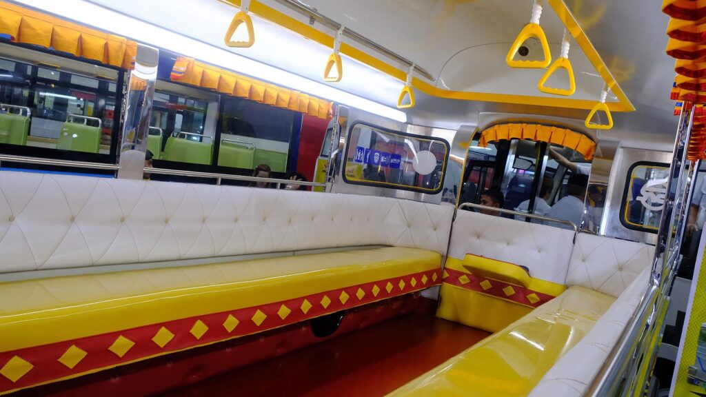 Lavish Interior Jeepney